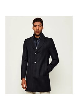BOSS BLACK Wełniany płaszcz 2w1 H-Hyde-Bib-254 ze sklepu Gomez Fashion Store w kategorii Płaszcze męskie - zdjęcie 185428984