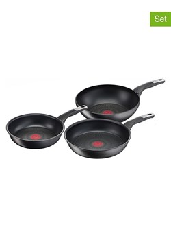Tefal 3-częściowy zestaw &quot;Ultimate&quot; w kolorze czarnym ze sklepu Limango Polska w kategorii Garnki - zdjęcie 185429451
