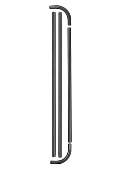 Wenko Drążek prysznicowy w kolorze czarnym ze sklepu Limango Polska w kategorii Akcesoria łazienkowe - zdjęcie 185430173
