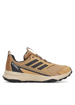 Buty do biegania adidas Terrex Tracefinder 2 CLIMAPROOF Trail JR7771 Beżowy ze sklepu eobuwie.pl w kategorii Buty sportowe męskie - zdjęcie 185430430