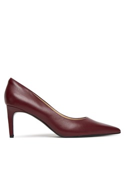 Szpilki Calvin Klein Ess Stiletto 70 HW0HW02607 Brązowy ze sklepu eobuwie.pl w kategorii Czółenka - zdjęcie 185430431