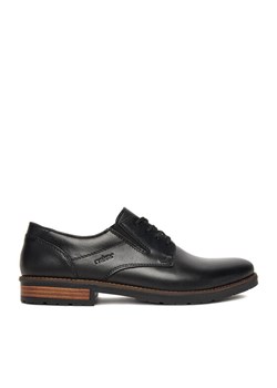 Rieker Półbuty 14621-00 Czarny ze sklepu MODIVO w kategorii Buty eleganckie męskie - zdjęcie 185431291