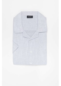 KOSZULA CUBANO 3317 KRÓTKI RĘKAW CUSTOM FIT BŁĘKITNA Z BAWEŁNY ze sklepu Recman w kategorii Koszule męskie - zdjęcie 185432952