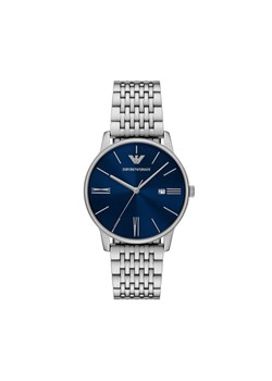 Zegarek Emporio Armani Minimalist AR11674 Srebrny ze sklepu eobuwie.pl w kategorii Zegarki - zdjęcie 185434342