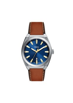Zegarek Fossil Everett FS6115 Brązowy ze sklepu eobuwie.pl w kategorii Zegarki - zdjęcie 185434354