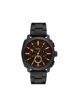 Zegarek Fossil Machine Chronograph FS6097 Czarny ze sklepu eobuwie.pl w kategorii Zegarki - zdjęcie 185434383
