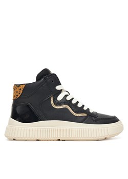 Sneakersy Geox J Laquinny J56M3B 05402 C0531 S Czarny ze sklepu eobuwie.pl w kategorii Buty sportowe dziecięce - zdjęcie 185434391