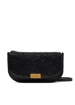 Torebka Tommy Hilfiger Party Le Mini Crossover Beaded AW0AW17940 Czarny ze sklepu eobuwie.pl w kategorii Listonoszki - zdjęcie 185434431