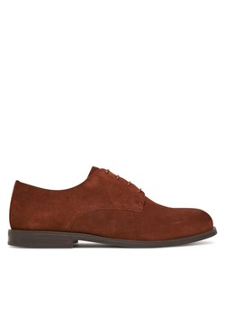 Calvin Klein Półbuty Ess Rubber Derby Su HM0HM01928 Brązowy ze sklepu MODIVO w kategorii Półbuty męskie - zdjęcie 185435454