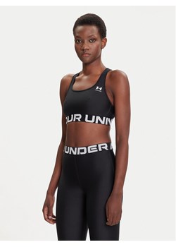 Under Armour Biustonosz sportowy Ua Hg Authentics Mid Branded 1383544-001 Czarny Compression Fit ze sklepu MODIVO w kategorii Biustonosze - zdjęcie 185435541