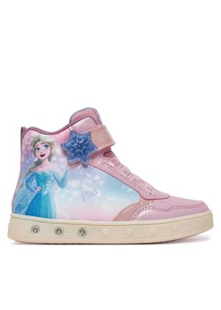Geox Sneakersy J Skylin J568WF 0ANAJ C8004 S Różowy ze sklepu MODIVO w kategorii Trampki dziecięce - zdjęcie 185435561