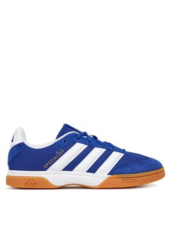 adidas Buty halowe Spezialist JS0243 Niebieski ze sklepu MODIVO w kategorii Buty sportowe męskie - zdjęcie 185435572