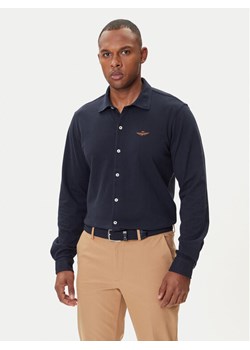 Aeronautica Militare Koszula 252CA1265UP00342 Granatowy Regular Fit ze sklepu MODIVO w kategorii Koszule męskie - zdjęcie 185435580