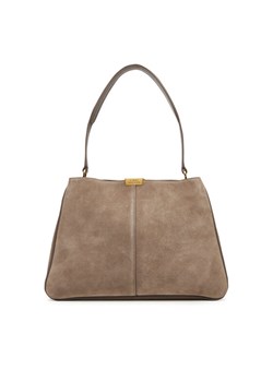 Tommy Hilfiger Torebka Casual Leather Shoulder Bag Sued AW0AW18201 Beżowy ze sklepu MODIVO w kategorii Torebki damskie - zdjęcie 185435583