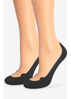 Marilyn 2-pack stopki damskie bawełniane z silikonem czarne E23, Kolor czarny, Rozmiar 35-37, Marilyn ze sklepu Primodo w kategorii Skarpetki damskie - zdjęcie 185436933