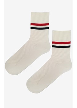 Marilyn skarpetki męskie z wiskozą w sportowym stylu białe Striped Stripe, Kolor biały, Rozmiar 41-45, Marilyn - id: 213622 - marki Marilyn - 185436954 Marilyn skarpetki męskie z wiskozą w sportowym stylu białe Striped Stripe, Kolor biały, Rozmiar 41-45, Marilyn ze sklepu Primodo w kategorii Skarpetki damskie - zdjęcie 185436954