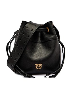 Pinko Skórzany worek SECCHIELLO MINI ze sklepu Gomez Fashion Store w kategorii Torebki worki - zdjęcie 185437461