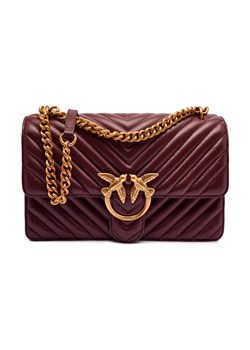 Pinko Skórzana torebka na ramię LOVE ONE CLASSIC ze sklepu Gomez Fashion Store w kategorii Kopertówki - zdjęcie 185437521