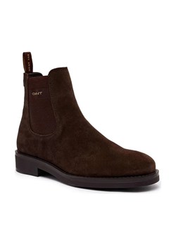 Gant Skórzane sztyblety Prepdale ze sklepu Gomez Fashion Store w kategorii Buty zimowe męskie - zdjęcie 185437572