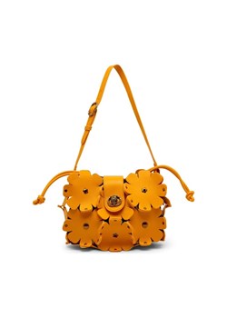 Kurt Geiger Skórzana torebka na ramię CHELSEA FLOWERS ze sklepu Gomez Fashion Store w kategorii Listonoszki - zdjęcie 185437594