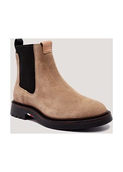Tommy Hilfiger Skórzane sztyblety CHELSEA ze sklepu Gomez Fashion Store w kategorii Buty zimowe męskie - zdjęcie 185437614