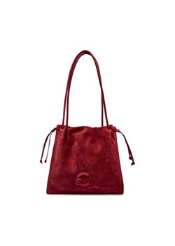 Coccinelle Skórzana torebka na ramię DULSE SUEDE ze sklepu Gomez Fashion Store w kategorii Torebki worki - zdjęcie 185437664