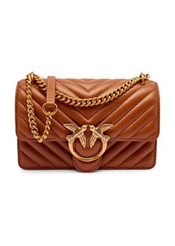 Pinko Skórzana torebka na ramię Love One Mini ze sklepu Gomez Fashion Store w kategorii Listonoszki - zdjęcie 185437772
