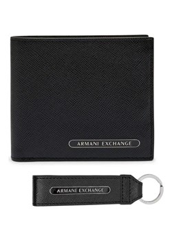 Armani Exchange Skórzany portfel + brelok ze sklepu Gomez Fashion Store w kategorii Portfele męskie - zdjęcie 185437863