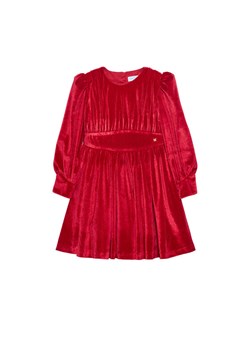 Abel & Lula Sukienka elegancka 5528 Czerwony Regular Fit ze sklepu MODIVO w kategorii Sukienki dziewczęce - zdjęcie 185441943