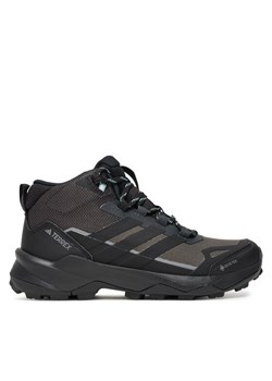 adidas Trekkingi Terrex Skychaser AX5 Mid GORE-TEX JQ2219 Szary ze sklepu MODIVO w kategorii Buty trekkingowe damskie - zdjęcie 185441984