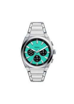 Fossil Zegarek Everett Chronograph FS6117 Srebrny ze sklepu MODIVO w kategorii Zegarki - zdjęcie 185442024