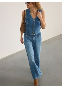 Mohito - Jeansowa kamizelka - niebieski ze sklepu Mohito w kategorii Kamizelki damskie - zdjęcie 185443380