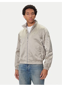 Calvin Klein Jeans Kurtka bomber Harrington LV04RC516G Beżowy Regular Fit ze sklepu MODIVO w kategorii Kurtki męskie - zdjęcie 185444060