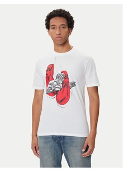 HUGO T-Shirt Diboxer 50542560 Biały Regular Fit ze sklepu MODIVO w kategorii T-shirty męskie - zdjęcie 185444070