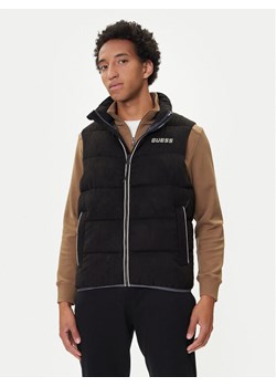 Guess Bezrękawnik Z5BL01 W3230 Czarny Regular Fit ze sklepu MODIVO w kategorii Kamizelki męskie - zdjęcie 185444090