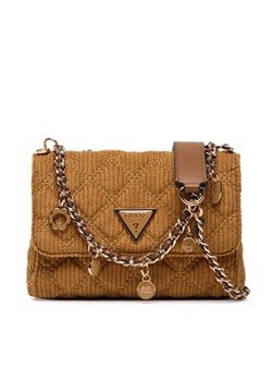 Torebka Guess Giully II Mini HWCG96 73740 Brązowy ze sklepu eobuwie.pl w kategorii Kopertówki - zdjęcie 185450972