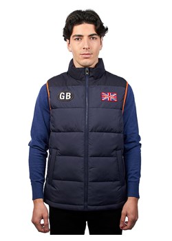 Hackett London Kamizelka pikowana &quot;Chaleco&quot; w kolorze granatowym ze sklepu Limango Polska w kategorii Kamizelki męskie - zdjęcie 185452210