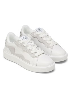 Marc O´Polo Skórzane sneakersy w kolorze białym ze sklepu Limango Polska w kategorii Buty sportowe damskie - zdjęcie 185453381