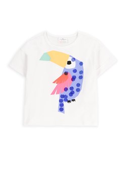 Coccodrillo T-Shirt WC5143201TGK Biały Regular Fit ze sklepu MODIVO w kategorii Bluzki dziewczęce - zdjęcie 185454122