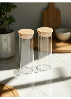 Sinsay - Pojemniki na żywność 2 pack - clear ze sklepu Sinsay w kategorii Dom - zdjęcie 185455630