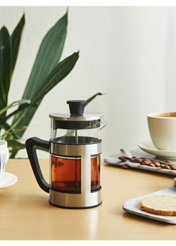 Sinsay - Zaparzacz do herbaty typu French Press - czarny - id: 856GJ-99X - marki Sinsay - 185455642 Sinsay - Zaparzacz do herbaty typu French Press - czarny ze sklepu Sinsay w kategorii Dzbanki i zaparzacze - zdjęcie 185455642