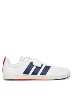 Buty na siłownię adidas The Total Weightlifting JP9868 Biały ze sklepu eobuwie.pl w kategorii Buty sportowe męskie - zdjęcie 185456661