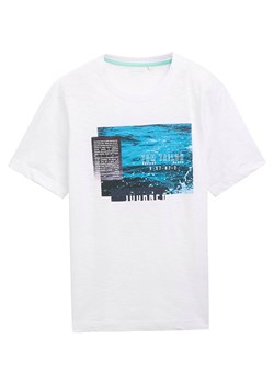 Tom Tailor Koszulka w kolorze białym ze sklepu Limango Polska w kategorii T-shirty męskie - zdjęcie 185458440