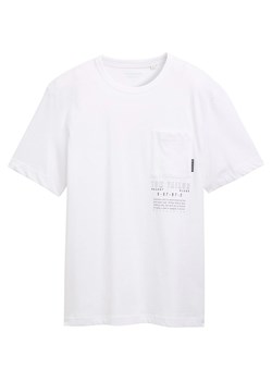 Tom Tailor Koszulka w kolorze białym ze sklepu Limango Polska w kategorii T-shirty męskie - zdjęcie 185458443