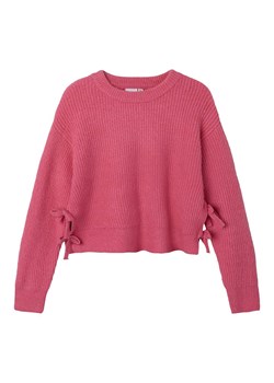 name it Sweter &quot;Linnea&quot; w kolorze różowym ze sklepu Limango Polska w kategorii Swetry dziewczęce - zdjęcie 185458473