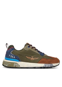 Aeronautica Militare Sneakersy 252SC0276UCT03546 Zielony ze sklepu MODIVO w kategorii Buty sportowe męskie - zdjęcie 185459271