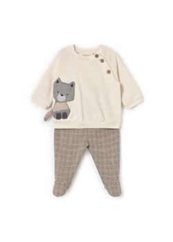Mayoral Komplet bluza i półśpiochy 2586 Beżowy Regular Fit ze sklepu MODIVO w kategorii Odzież dla niemowląt - zdjęcie 185459350