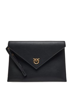 PINKO Torebka Flat Purse Handle AI 25-26 PCPL104820 A0F1 Czarny ze sklepu MODIVO w kategorii Kopertówki - zdjęcie 185459390