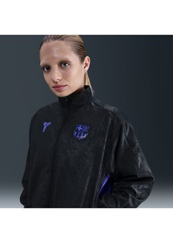 Damska dresowa bluza piłkarska z nadrukiem Kobe FC Barcelona (wersja wyjazdowa) - Czerń ze sklepu Nike poland w kategorii Bluzy damskie - zdjęcie 185462044