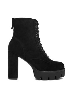 Botki DeeZee 23756-4-BLACK SU Czarny ze sklepu eobuwie.pl w kategorii Botki - zdjęcie 185462460